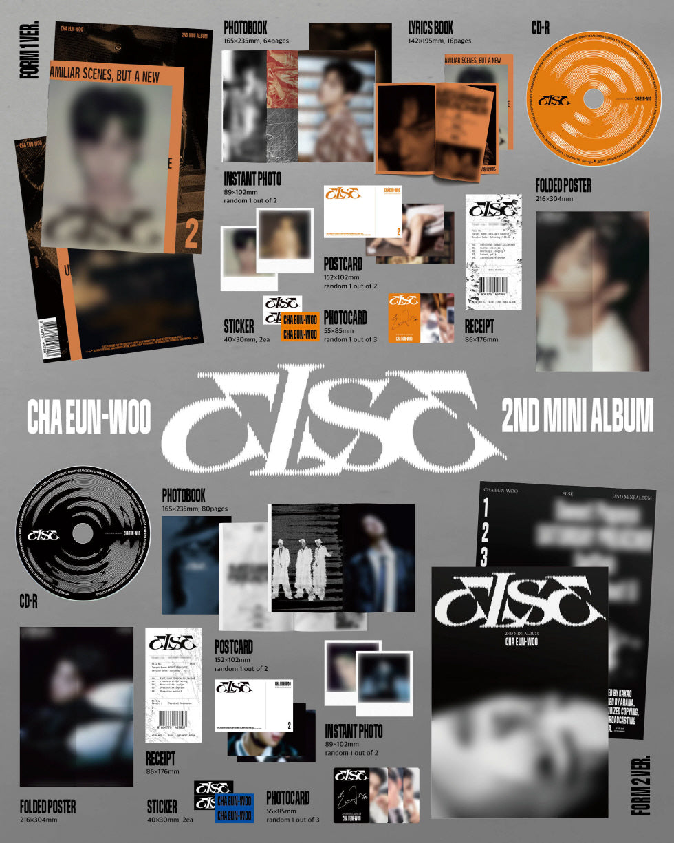 CHA EUN WOO (ASTRO) - ELSE (2ND MINI ALBUM) – TOKKI-SHOP