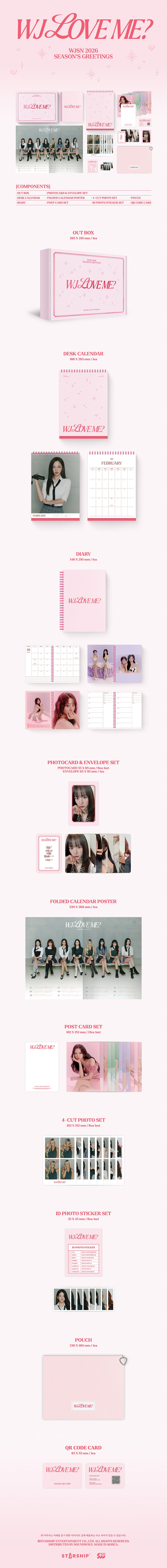 [PRE-ORDER] WJSN - 2026 SEASON'S GREETINGS [WJ LOVE ME?]