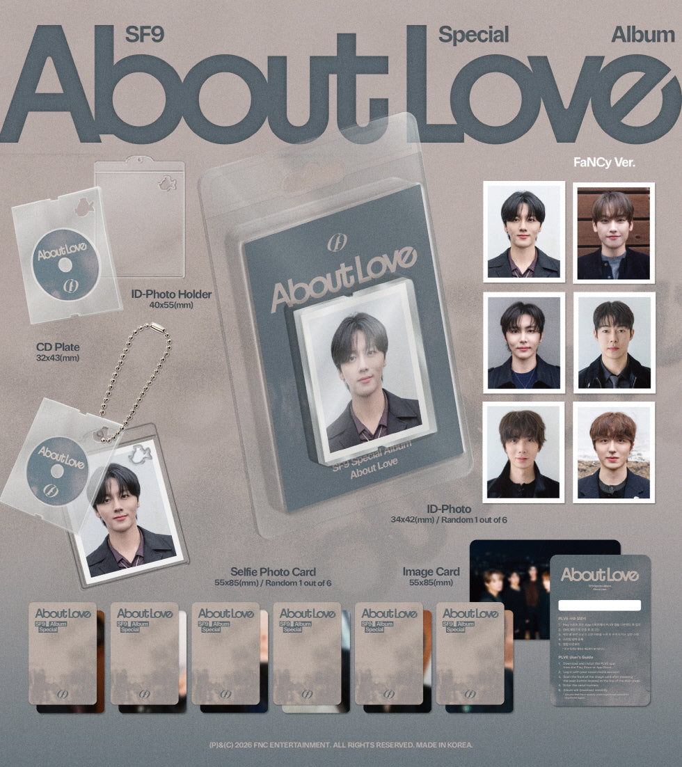 SF9 - SPECIAL ALBUM [ABOUT LOVE] (FANCY VER.)