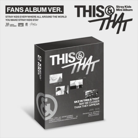 STRAY KIDS - THIS & THAT (FANS ALBUM VER.)