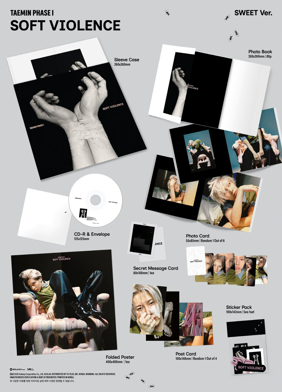 TAEMIN - [PHASE I : SOFT VIOLENCE] PHOTO BOOK VER.