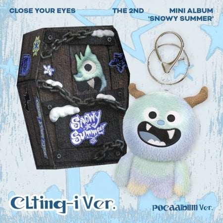 [PRE-ORDER] CLOSE YOUR EYES - SNOWY SUMMER (CLTING-I POCAALBUM VER.) [2ND MINI ALBUM]