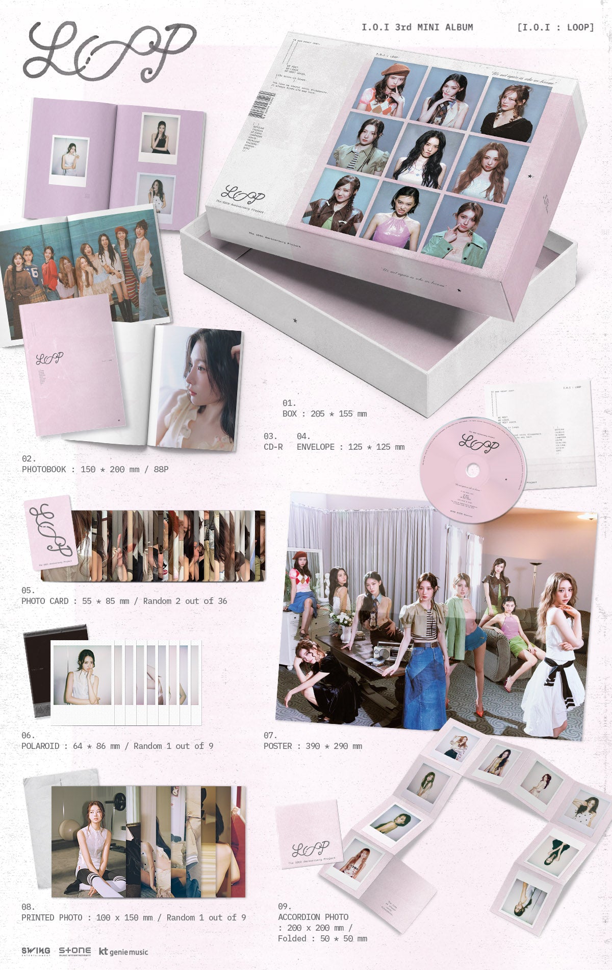 I.O.I - 3RD MINI ALBUM [I.O.I : LOOP]