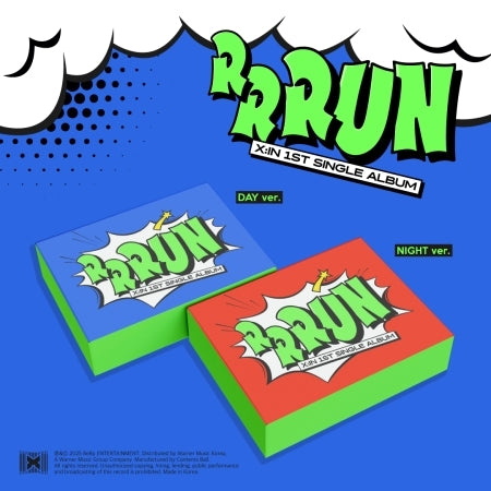 [PRE-ORDER] X:IN - RRRUN (1ST SINGLE ALBUM)