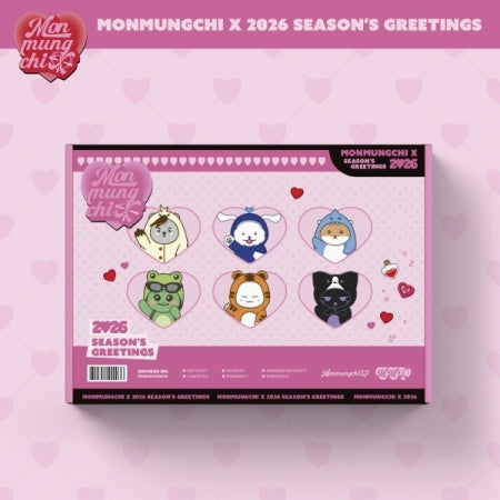 [PRE-ORDER] MONMUNGCHI X (MONSTA X) - 2026 SEASON'S GREETINGS