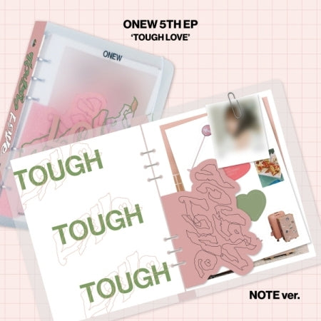 [PRE-ORDER] ONEW (SHINEE) - 5TH MINI ALBUM [TOUGH LOVE] (NOTE VER.)