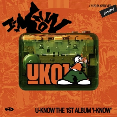 [PRE-ORDER] U-KNOW YOONHO - 1ST FULL ALBUM [I-KNOW] (7179 PLAYER VER.)(LIMITED)