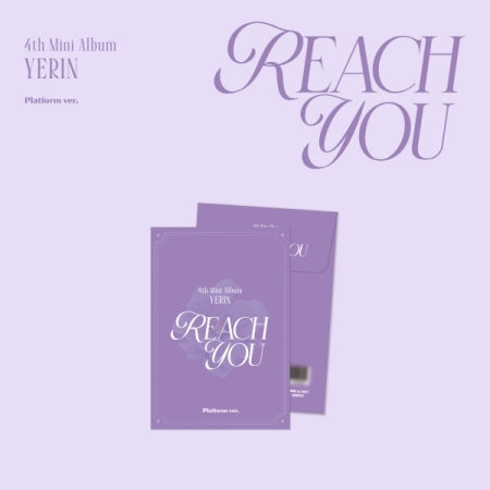 YERIN (GFRIEND) - 4TH MINI ALBUM [REACH YOU] PLATFORM VER.