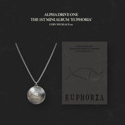 ALPHA DRIVE ONE - THE 1ST MINI ALBUM [EUPHORIA] COIN NECKLACE VER. (LIMITED EDITION)