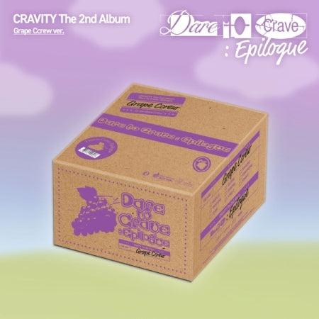 CRAVITY - 2ND ALBUM [DARE TO CRAVE : EPILOGUE] (GRAPE CCREW VER.)