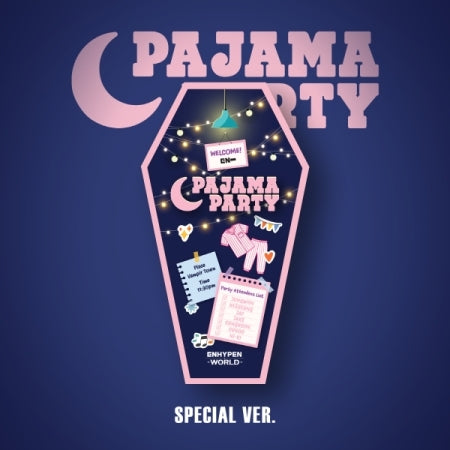 [PRE-ORDER] ENHYPEN - WORLD COUPON CARD COLLECTION (PAJAMA PARTY SPECIAL VER.)