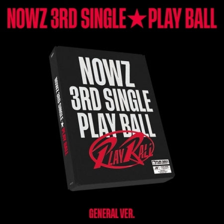 [PRE-ORDER] NOWZ - 3RD SINGLE [PLAY BALL] (GENERAL VER.)