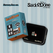 PARK JINYOUNG (GOT7) - 2ND MINI ALBUM [SAID & DONE] (MEMORY BOX VER.)