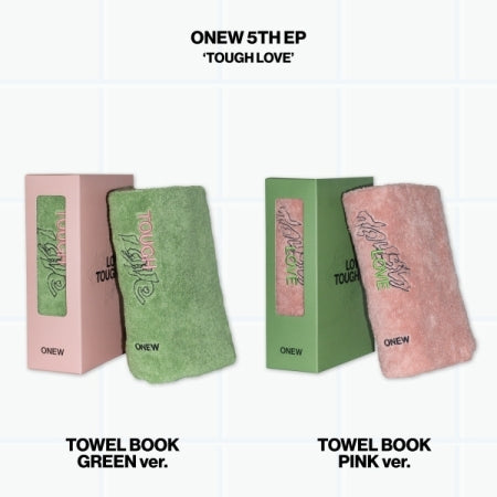 [PRE-ORDER] ONEW (SHINEE) - 5TH MINI ALBUM [TOUGH LOVE] (TOWEL BOOK VER.)