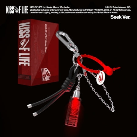KISS OF LIFE - 2ND SINGLE ALBUM [WHO IS SHE] (SEEK VER.)