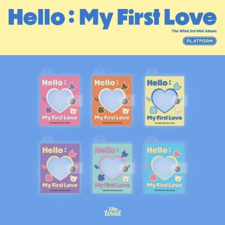 [PRE-ORDER] THE WIND - HELLO : MY FIRST LOVE (PLATFORM VER.) [3RD MINI ALBUM]