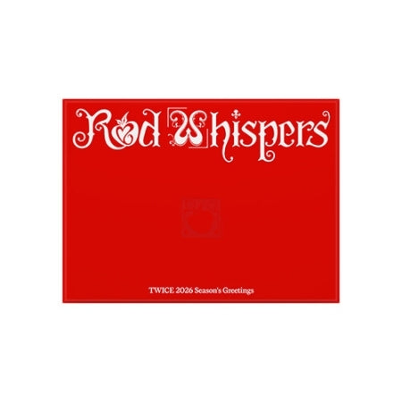 [PRE-ORDER] TWICE - 2026 SEASON'S GREETINGS [RED WHISPERS]