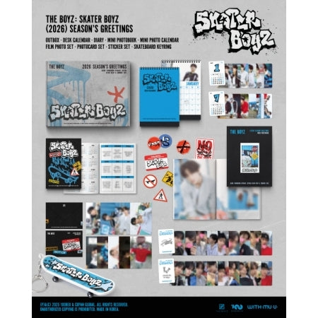 [PRE-ORDER] THE BOYZ - THE BOYZ : SKATER BOYZ (2026) SEASON'S GREETINGS
