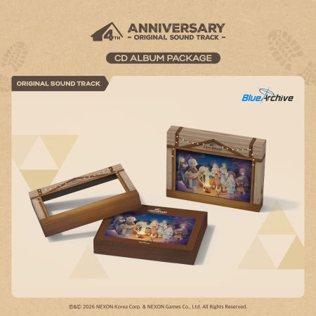 [PRE-ORDER] BLUE ARCHIVE 4TH ANNIVERSARY - OST [CD ALBUM PACKAGE]