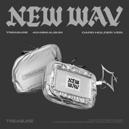 TREASURE - 4TH MINI ALBUM [NEW WAV] CARD HOLDER VER.(LIMITED EDITION)