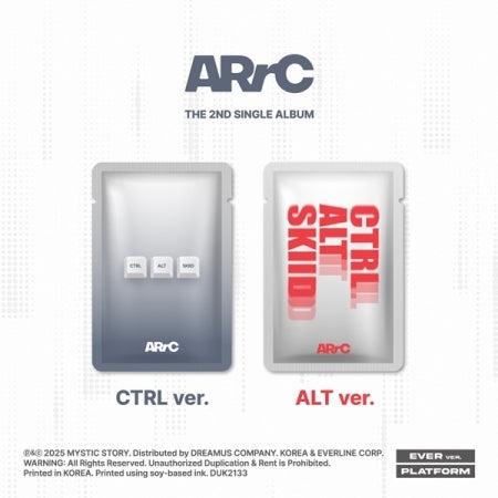 [PRE-ORDER] ARRC - SINGLE ALBUM [CTRL+ALT+SKIID]