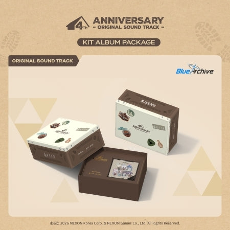[PRE-ORDER] BLUE ARCHIVE 4TH ANNIVERSARY - OST [KIT ALBUM PACKAGE]