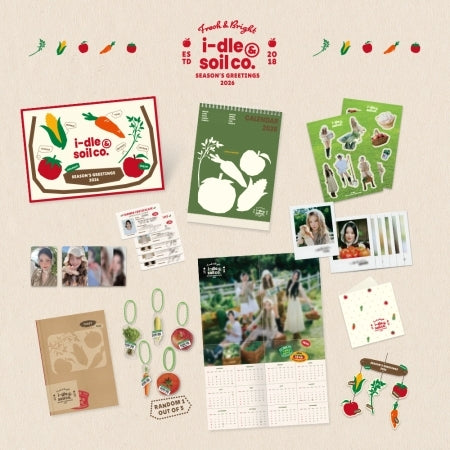 [PRE-ORDER] I-DLE - 2026 SEASON'S GREETING [I-DLE & SOIL CO.]