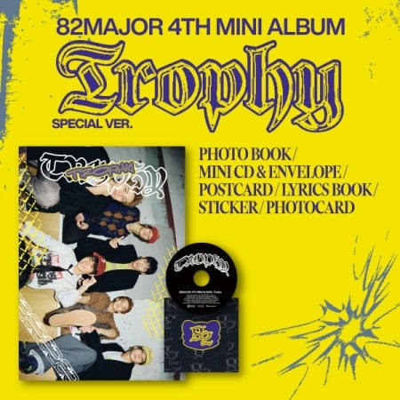 [PRE-ORDER] 82MAJOR - 4TH MINI ALBUM [TROPHY] (SPECIAL VER.)
