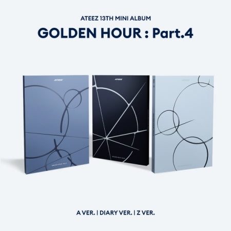 [PRE-ORDER] ATEEZ - 13TH MINI ALBUM [GOLDEN HOUR : PART.4] (STANDARD VER.)