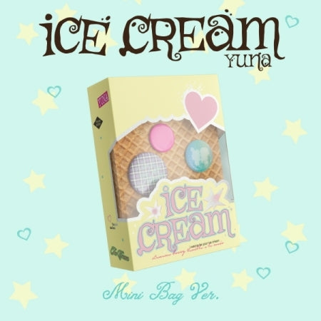 [PRE-ORDER] YUNA (ITZY) - 1ST MINI ALBUM [ICE CREAM] MINI BAG VER. (MD VER.)