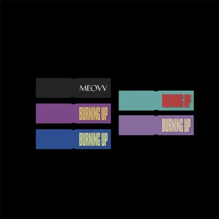[PRE-ORDER] MEOVV - BURNING UP SHOELACE TAG SET
