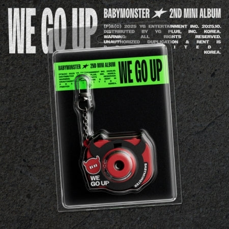 BABYMONSTER - WE GO UP (MINI BEAM KEYRING VER.) [2ND MINI ALBUM]