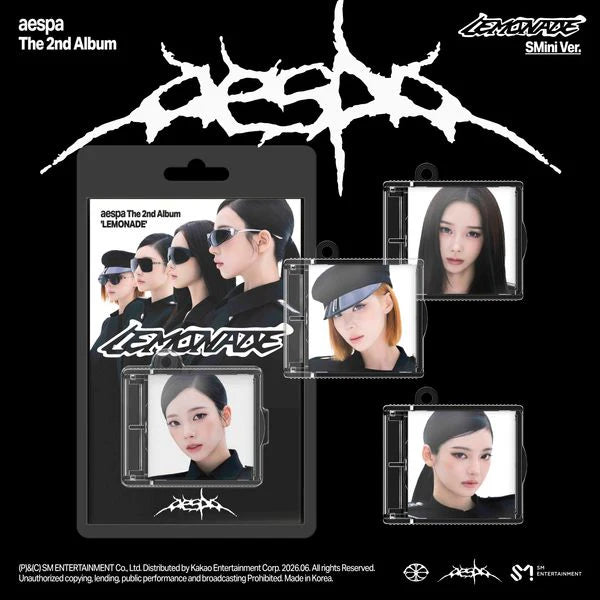 AESPA - 2ND ALBUM [LEMONADE] (SMINI VER.)