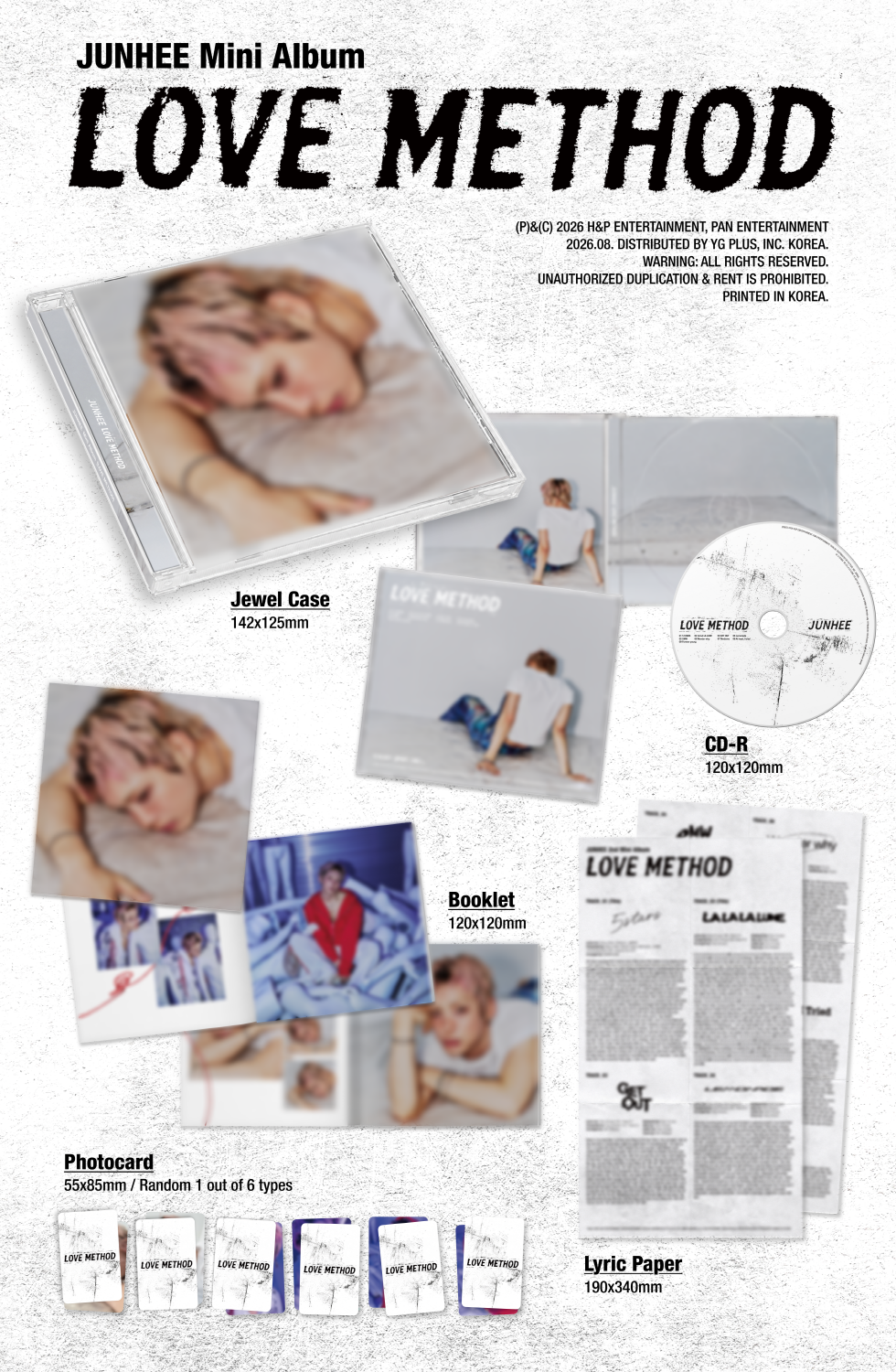 JUNHEE - LOVE METHOD (J36-6807-101) - image 2