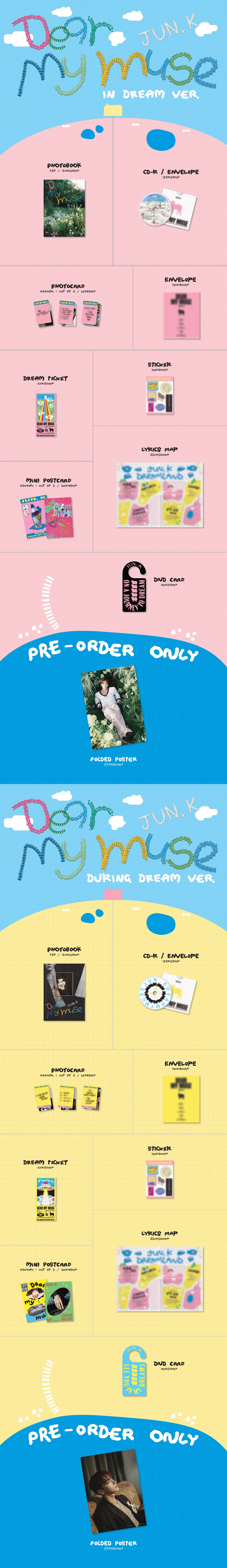 [PRE-ORDER] JUN. K (2PM) - DEAR MY MUSE (4TH MINI ALBUM)