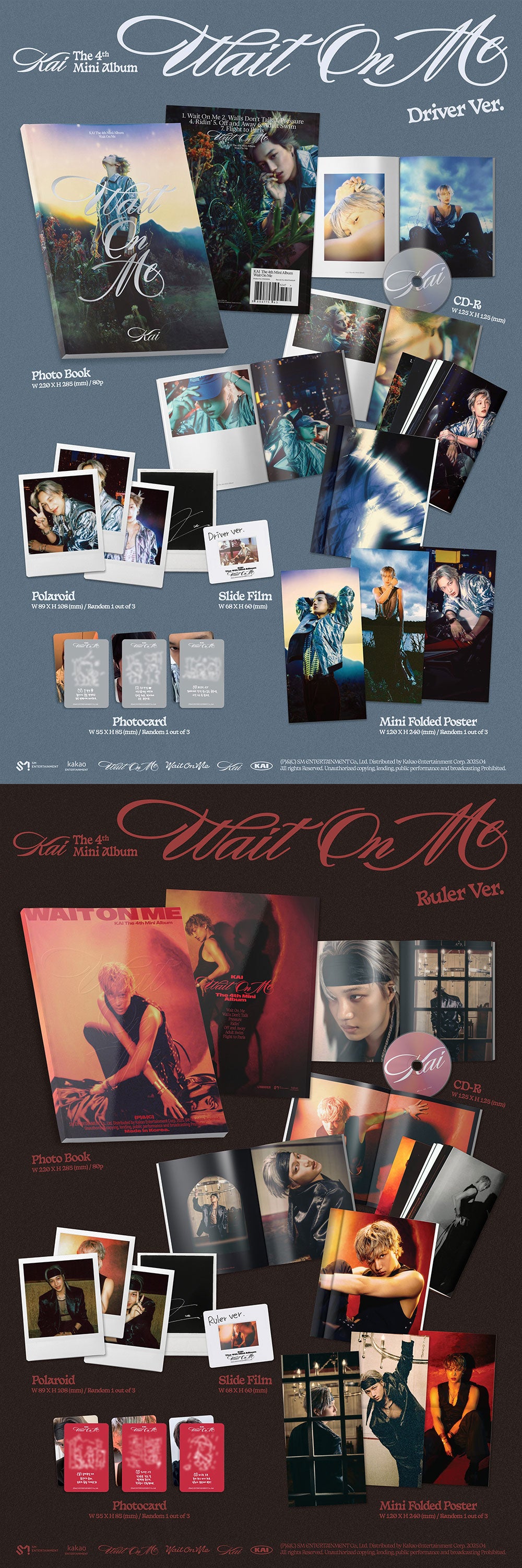 KAI (EXO) - WAIT ON ME (PHOTOBOOK VERSION) [4TH MINI ALBUM