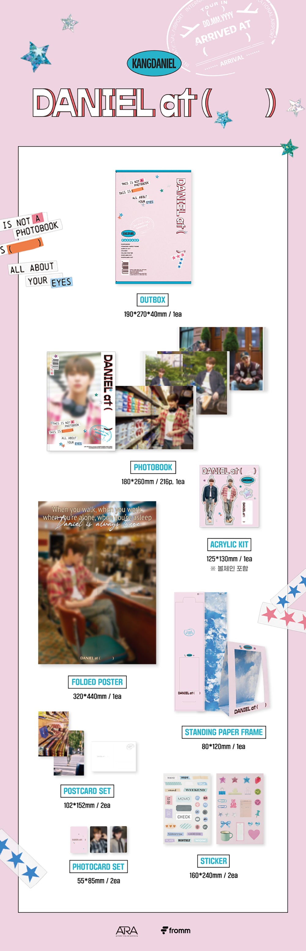 KANGDANIEL - PHOTOBOOK [DANIEL AT (ㅤㅤㅤ)]