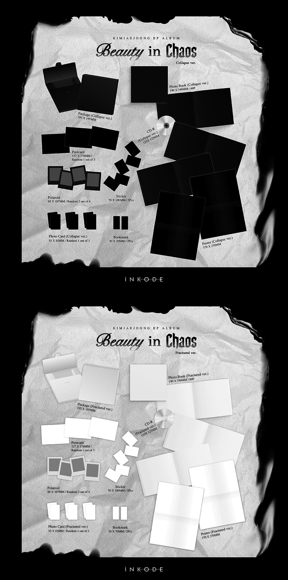 [PRE-ORDER] KIM JAEJOONG - BEAUTY IN CHAOS