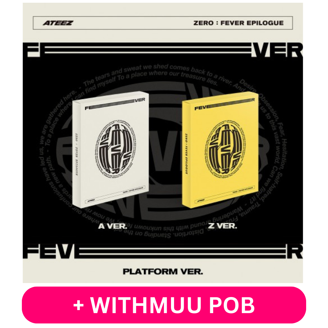 [PRE-ORDER] ATEEZ - ZERO : FEVER EPILOGUE (PLATFORM VER.) + WITHMUU POB PHOTOCARD