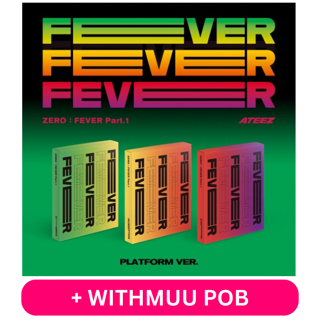 [PRE-ORDER] ATEEZ - ZERO : FEVER PART.1 (PLATFORM VER.) + WITHMUU POB PHOTOCARD