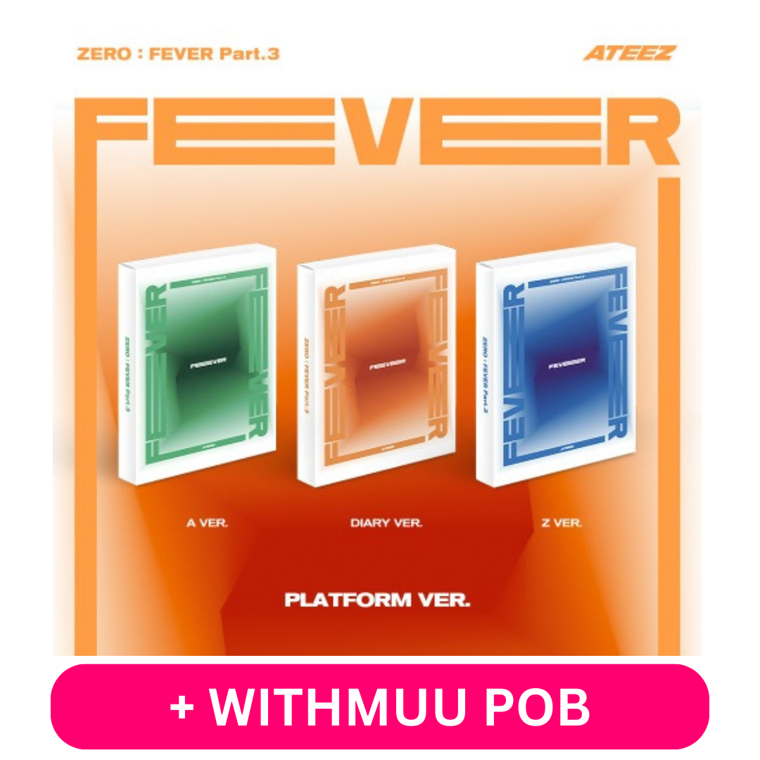 [PRE-ORDER] ATEEZ - ZERO : FEVER PART.3 (PLATFORM VER.) + WITHMUU POB PHOTOCARD