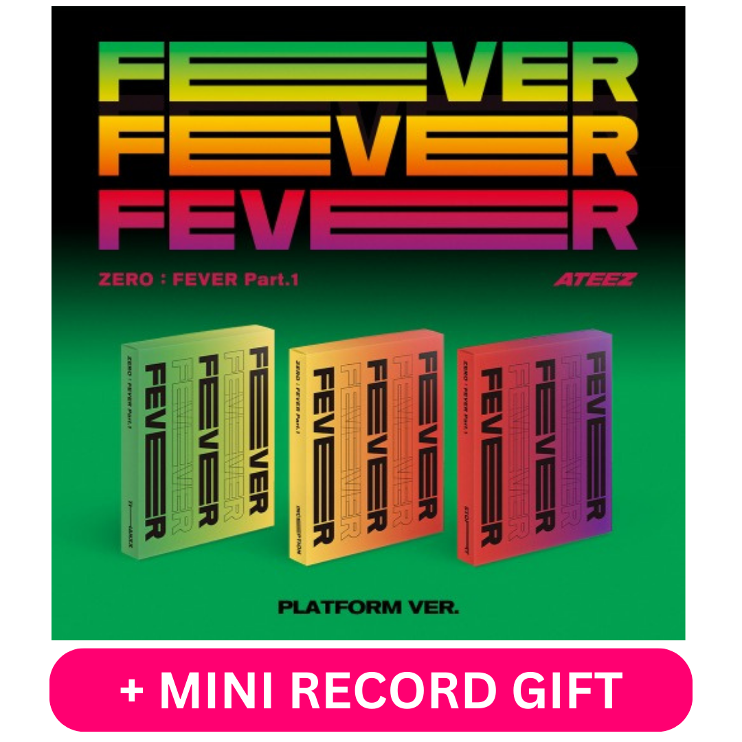 [PRE-ORDER] ATEEZ - ZERO : FEVER PART.1 (PLATFORM VER.) + MINI RECORD GIFT