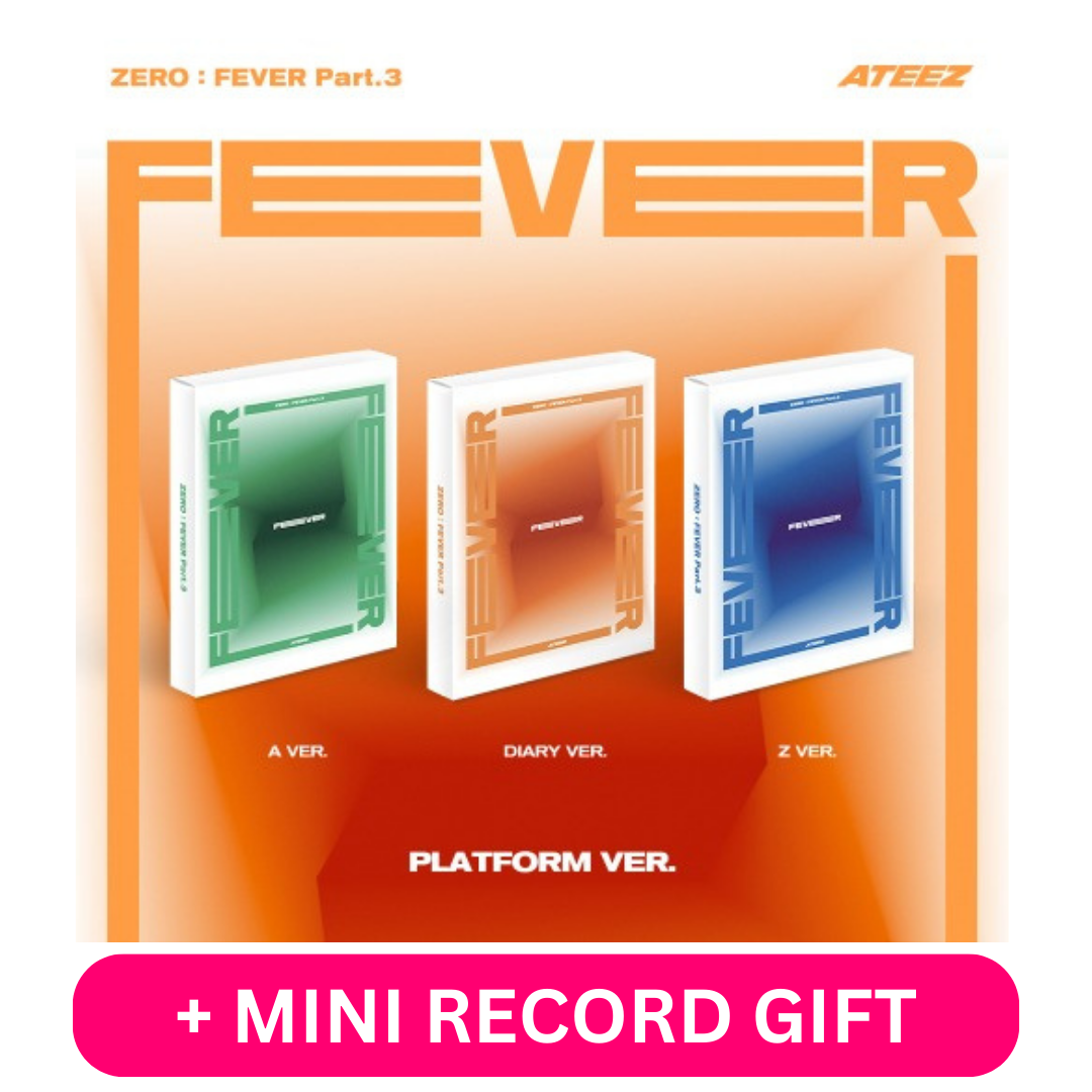 [PRE-ORDER] ATEEZ - ZERO : FEVER PART.3 (PLATFORM VER.) + MINI RECORD GIFT