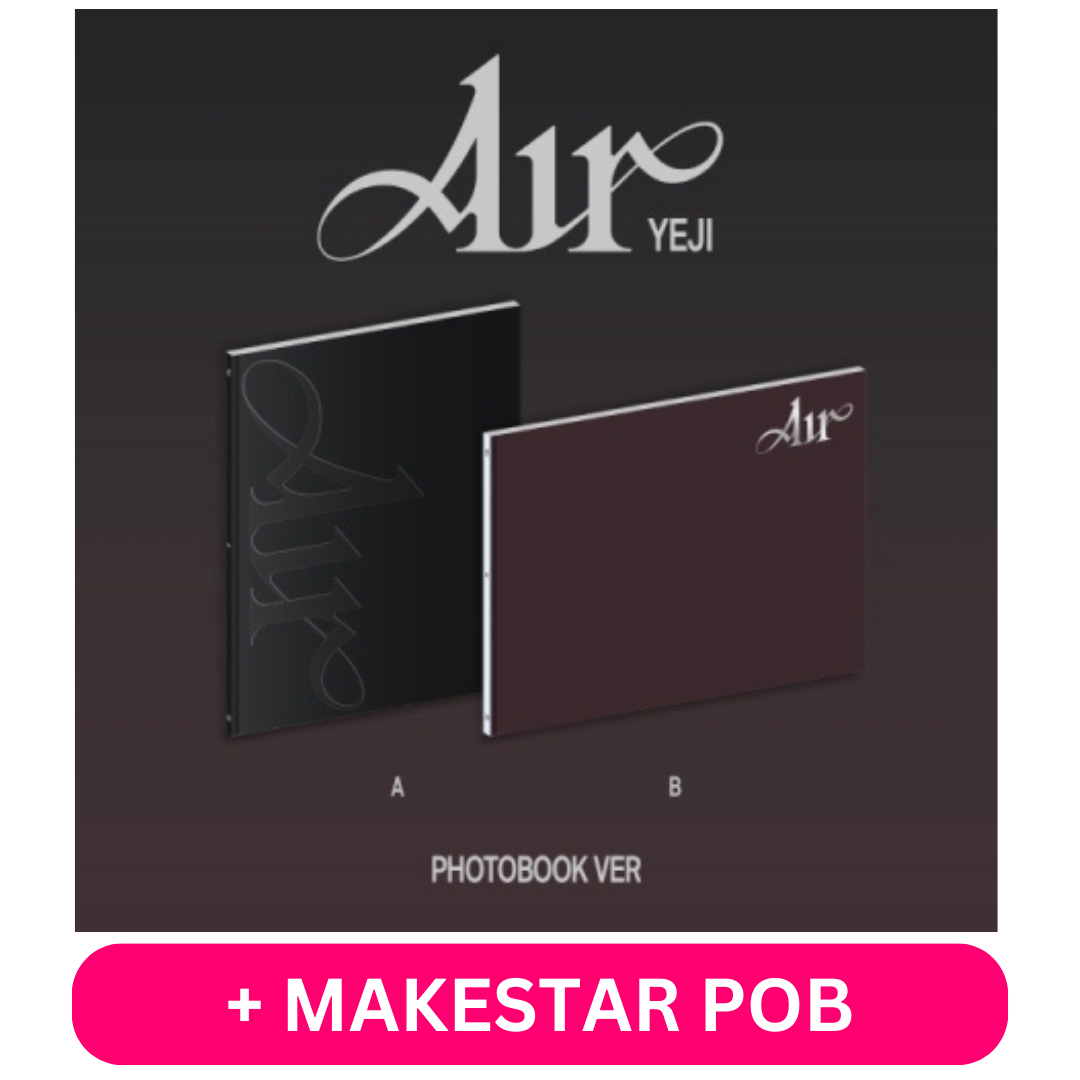 [PRE-ORDER] YEJI (ITZY) - AIR (PHOTOBOOK VER.) [1ST MINI ALBUM] + MAKESTAR POB PHOTOCARD