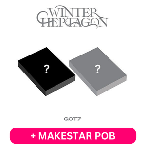 [PRE-ORDER] GOT7 - WINTER HEPTAGON (MINI ALBUM) + MAKESTAR POB PHOTOCARD