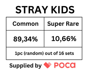 STRAY KIDS - POCAMARKET RANDOM PHOTOCARD PACK (Bulk)