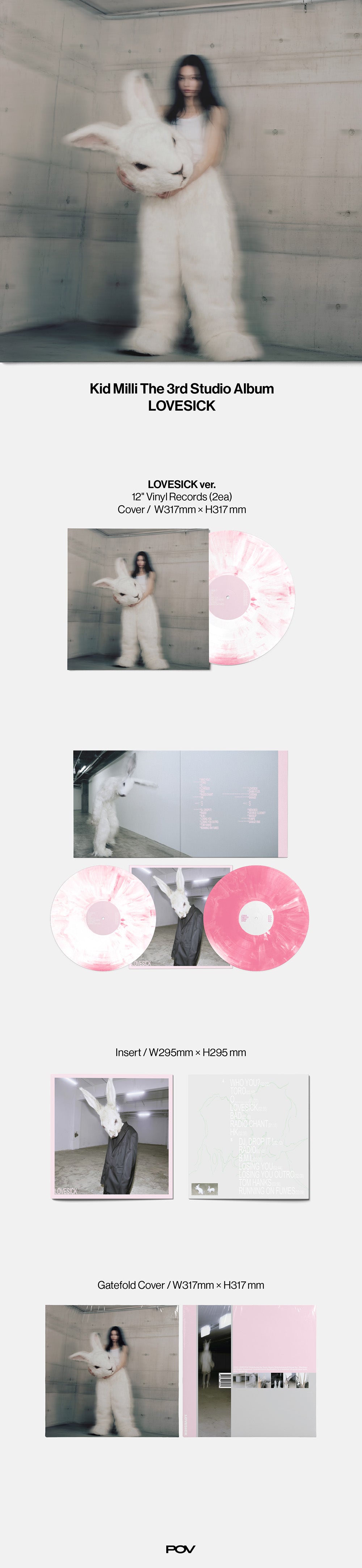 KID MILLI - LOVE$ICK (2LP)