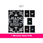 LE SSERAFIM - 2nd Single Album 'Made My Night' (COMPACT ver.) + Weverse Shop POB (L1-6917-201) - image 1 - POB cover