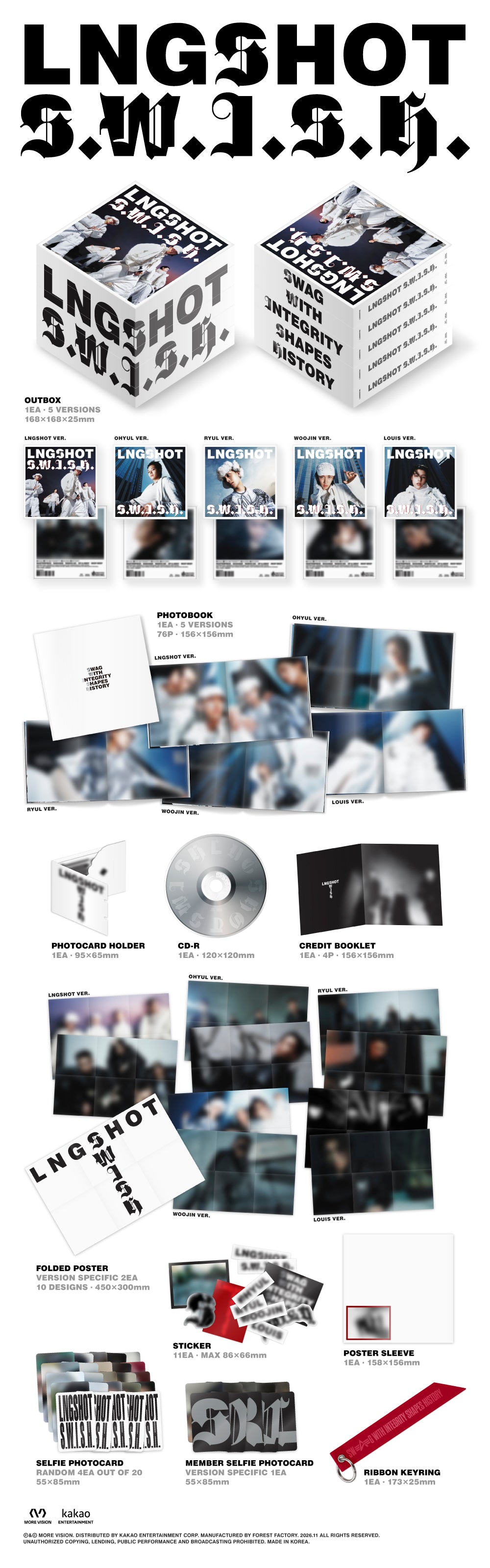 LNGSHOT - EP [S.W.I.S.H.] (STANDARD VER.) (L17-6B10-101) - image 2 [3cdb0f8a4c0b]
