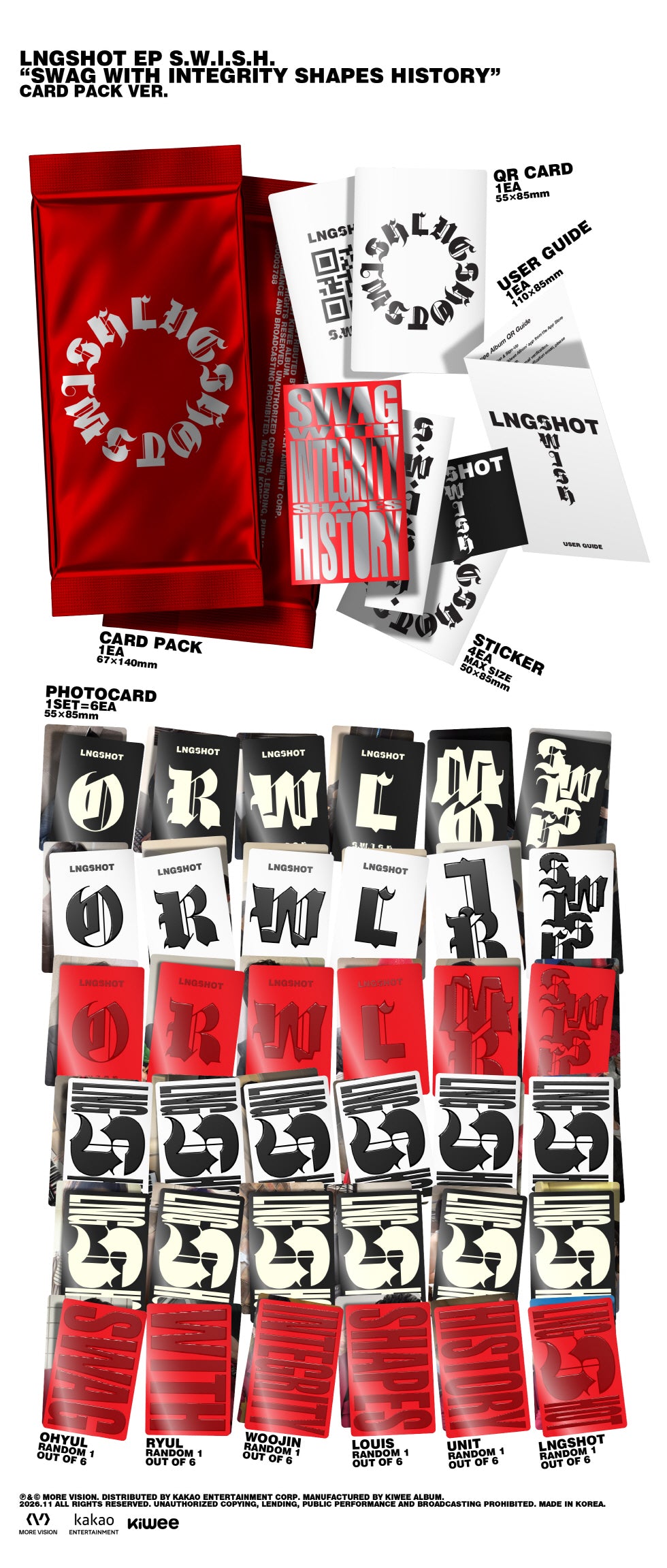 LNGSHOT - EP [S.W.I.S.H.] (CARD PACK VER.) (L17-6B10-106) - image 2 [39d7e84a344b]
